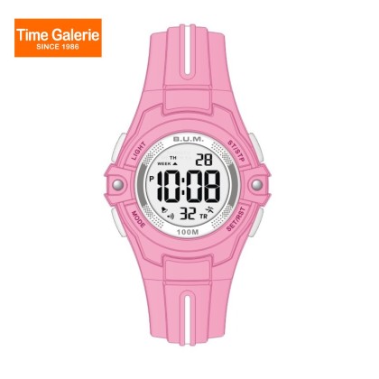 BUM Lady BUMWBM05407 Digital Sports Pink Strap Watch BUM Lady BUMWBM05407 Digital Sports Pink Strap Watch